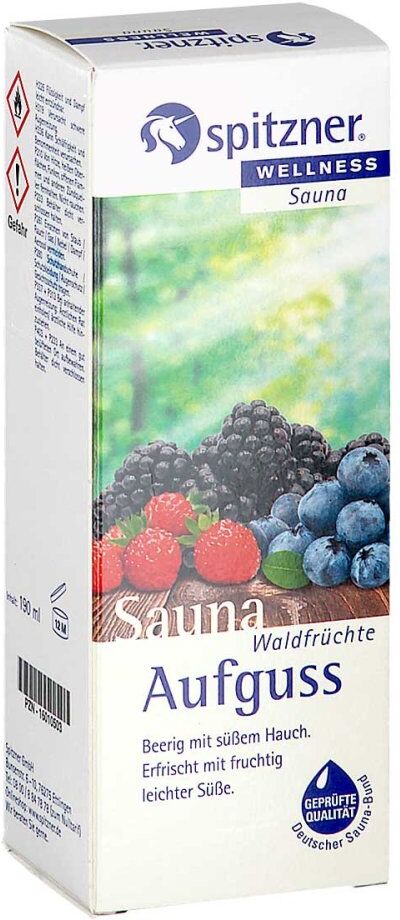 Spitzner Saunaaufguss Waldfrüchte Wellness