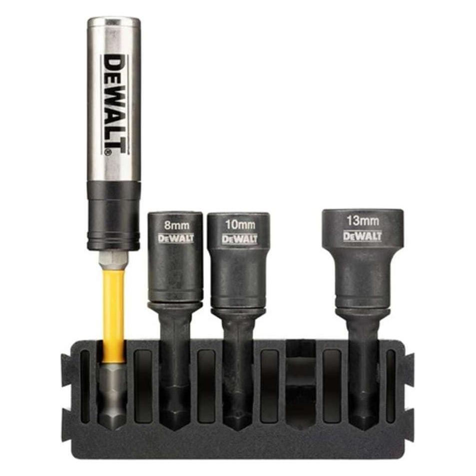 DeWalt 4pc Cleanable Nut Driver Bit Holder (DT70827)