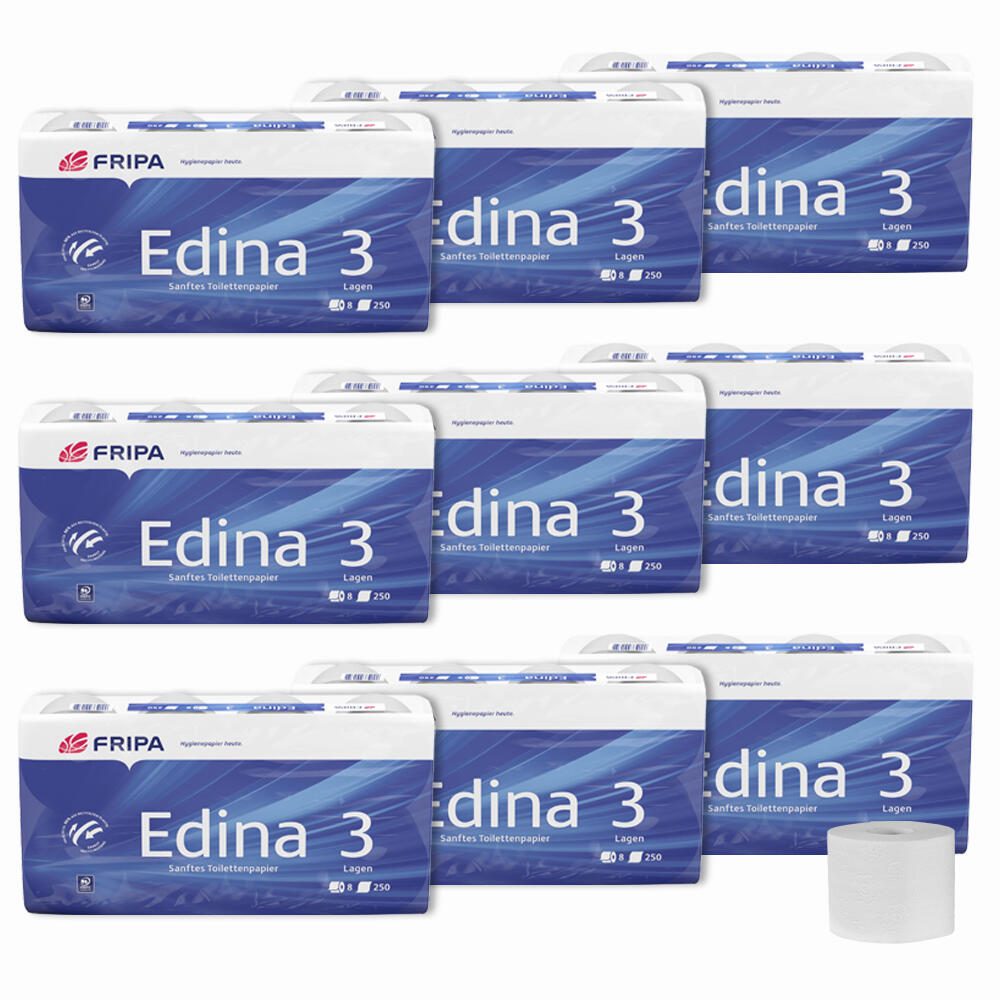 Fripa Toilettenpapier Edina 3-lagig 1010810