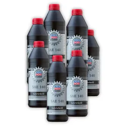 7x Getriebeöl LIQUI MOLY 20817 Classic SAE 140 Schaltgetriebe Getriebe Öl 1 Liter