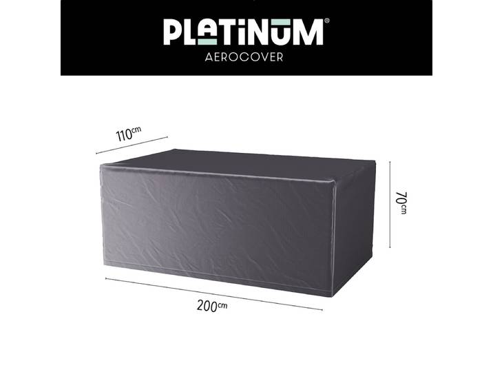Platinum AeroCover - Tuintafelhoes - 200x110xH70cm - Ademend - Waterproof - Hoge kleurechtheid