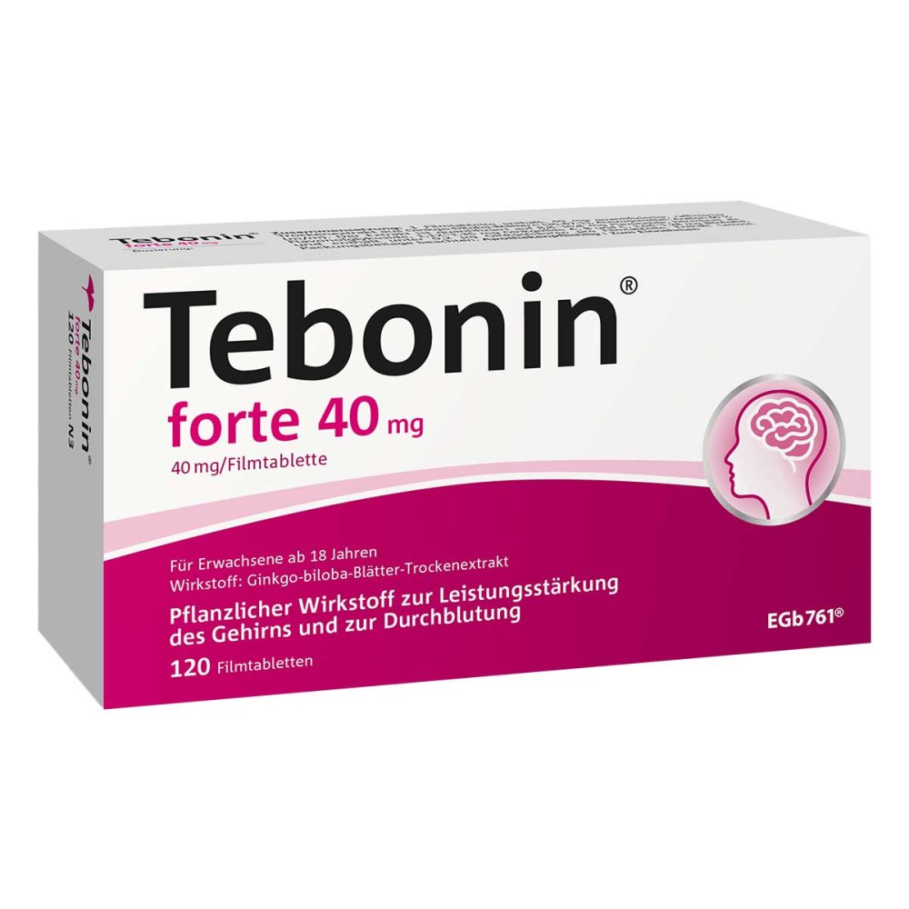 Dr.Willmar Schwabe GmbH & Co.KG Tebonin forte 40mg 07368358