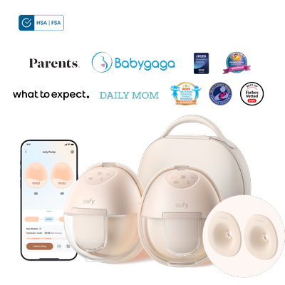 eufy Breast Pump S1 Pro & 27 mm Flange (2-Pack) eufy Breast Pump S1 Pro & Original 27mm Flange (2-Pack)