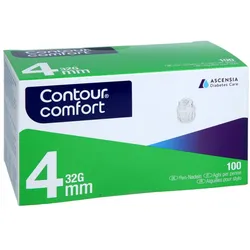 Contour Comfort Pen-nadeln 32 G 4 Mm 100 St