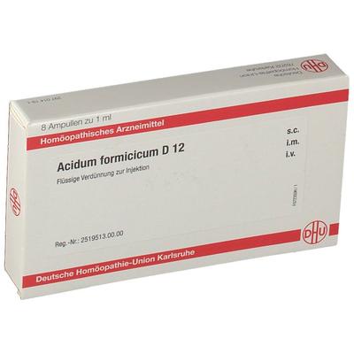 Acidum Formicicum D 12 Ampullen 8x1 ml
