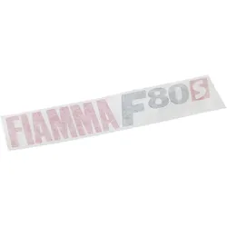 Fiamma Aufkleber für Markise F80s in Polar White / Titanium Fiamma Ersatzteilnummer 98673-236