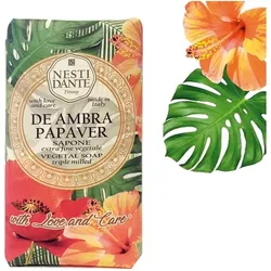 Nesti Dante, Handseife, De Ambra Papaver (Hartseife, 250 g)