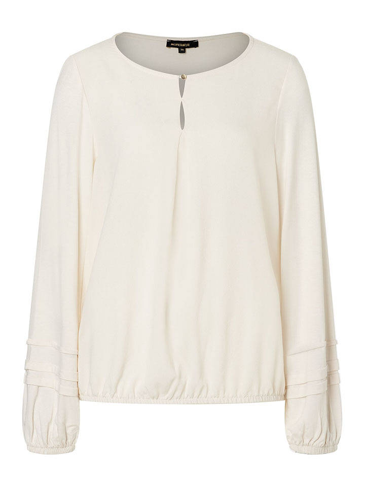 More & More Bluse in Creme - 40