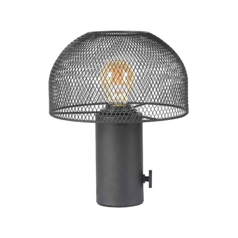 Label51 Tafellamp Fungo Zwart Metaal