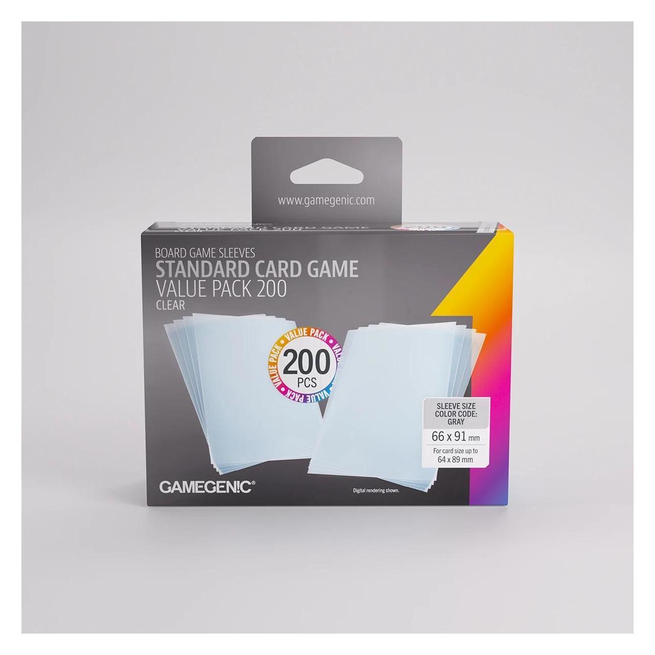 Gamegenic Hüllen: - Prime - Standard - Transparent (200) (4251715419823-4251715419823)