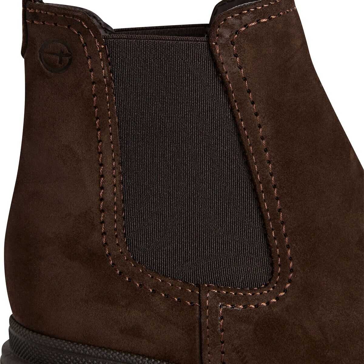 TAMARIS Bottines chelsea en cuir suède
