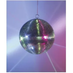 Eurolite Discokugel mit Motor (30 cm), Spiegelkugel