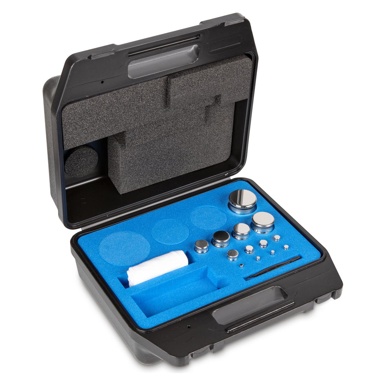 Kern 312-064 E2 Gewichtsatz Kompaktform, 1 g - 1 kg Edelstahl, im Kunststoffkoffer (312-064) (312-064)