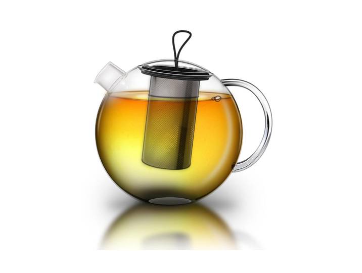 Teekanne CREANO Jumbo 2 l , transparent, 2 l, Borosilikatglas, Kannen, Teekanne