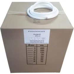 PE Fugen Rundprofil HT weiß geschlossenzellig Ø 13mm x 750m