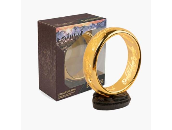 Grupo Erik Lampe Seigneur des Anneaux\, l'Anneau Unique Piles AAA ou USB\, Lampe Décorative Le Seigneur des Anneaux\, Figurine Seigneur des Anneaux