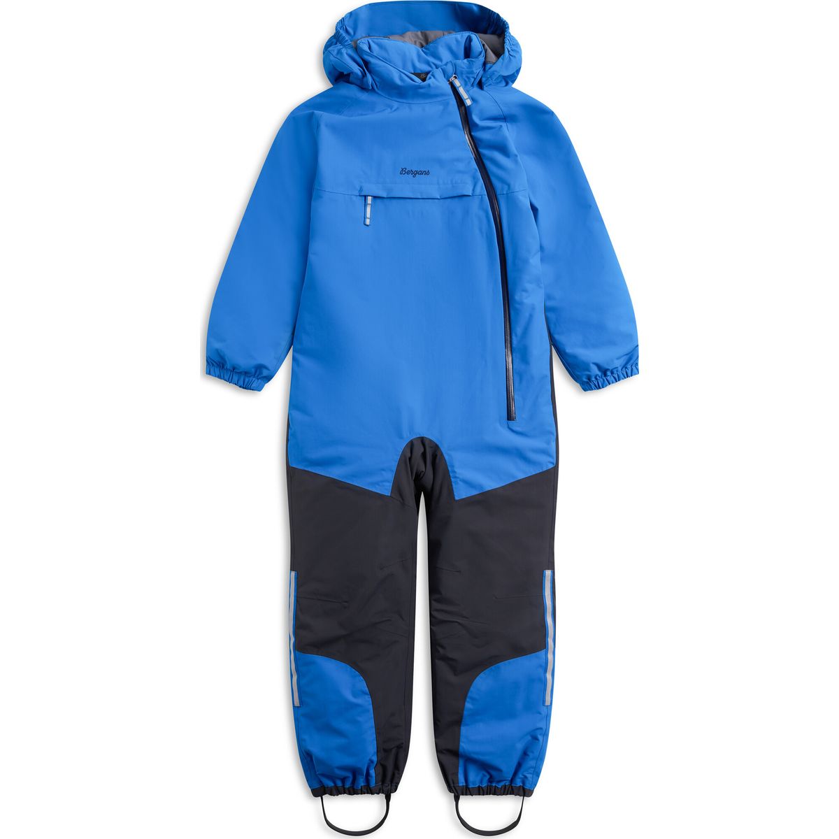 Bergans Lilletind Insulated Shell Coverall Kids olympic blue/dark shadow grey (25739) 116 255122-3717-25739-116