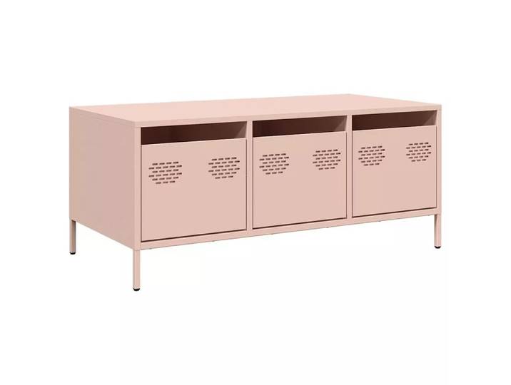 VidaXL - Couchtisch stahl, One Size, Pink