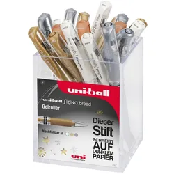 Uni-ball, Schreibstifte, Gelschreiber 20ST sortiert (20x)