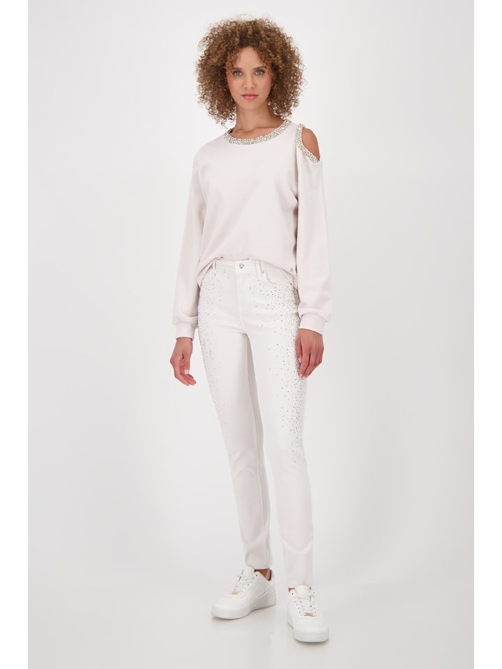monari Jeans - Slim fit - in Creme - 38