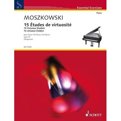 Moszkowski, M: 15 Études de virtuosité -