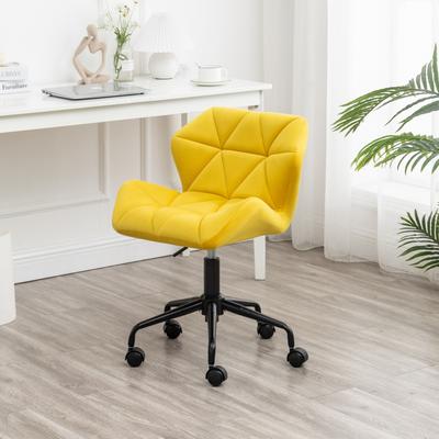 Roundhill Furniture Eldon Diamond Tufted Adjustable Swivel Office Chair