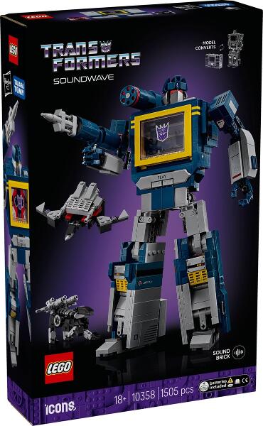 LEGO® Icons 10358 Transformers: Soundwave