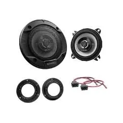 Mercedes A / B Klasse Lautsprechereinbauset mit Kenwood KFC-S1066 2-Wege Laut...
