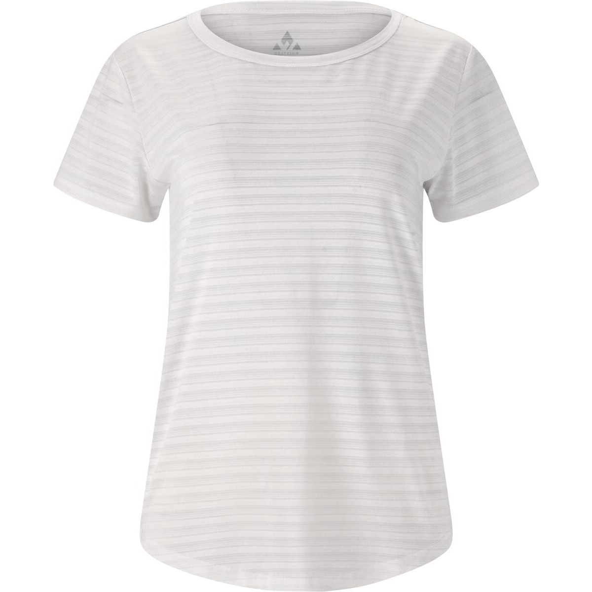 Whistler Skylon W Striped Short Sleeve Tee white (1002) 50 W241929-1002-50