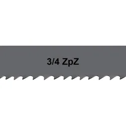 Lefeld Sägeband Uni Bi-Metall M42 2480x27x0,9mm Zahnform K (ZpZ) 3/4