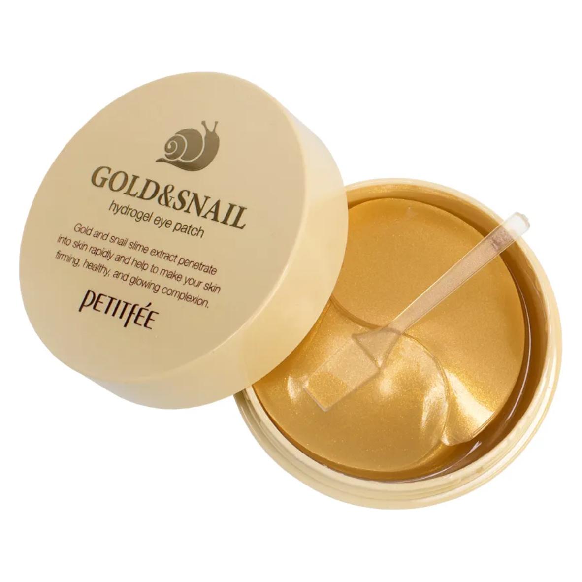 Petitfée Gold & Snail (Augenpatches, 60 ml, Tag + Nacht) (PTT-80287)