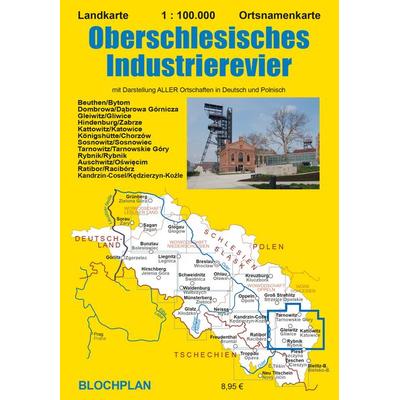 Landkarte Oberschlesisches Industrierevier, Sonstige von Dirk Bloch, Blochplan, 978-3-9820243-8-7