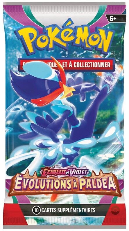 Booster Pokémon EV02 Evolutions à Paldea