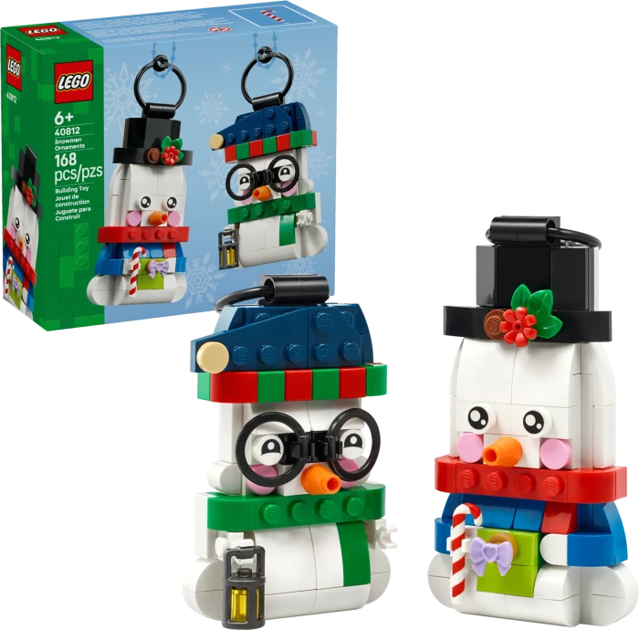 LEGO Iconic 40812 Deko-Schneemänner