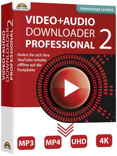 Markt & Technik Video und Audio Downloader Pro 2 Windows Multimedia-Software