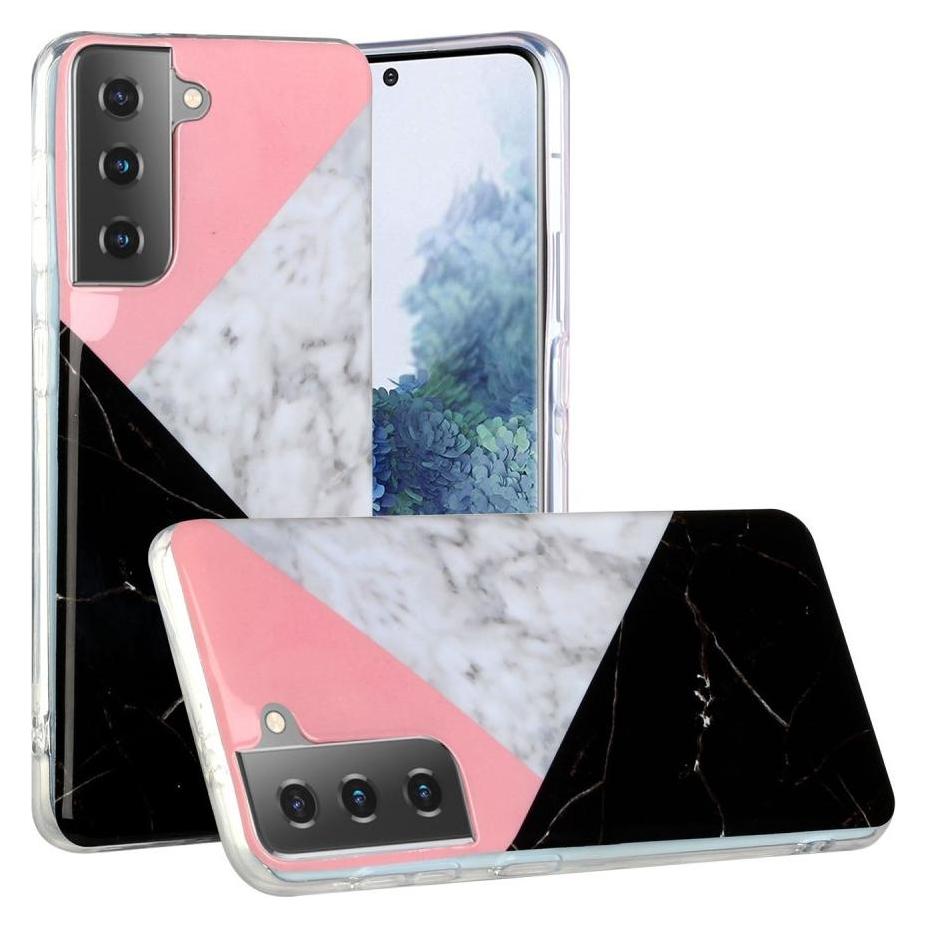 Cover-Discount Galaxy S21 - Softes Silikon Gummi Case TRI Marbel (Samsung Galaxy S21) (101232532K)