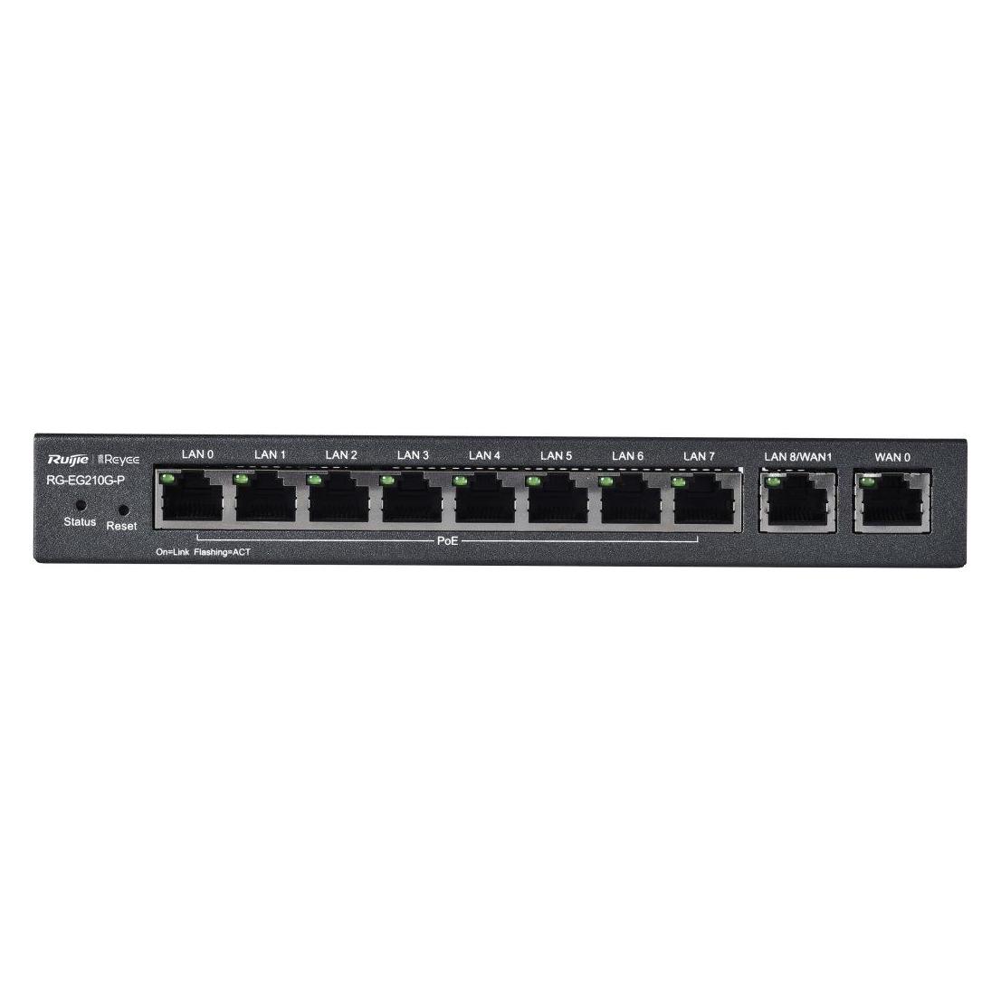 Ruijie NET-ROUTER 1000M 10PORT 1SFP+ (RG-EG210G-P)
