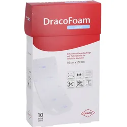 Dracofoam Infekt Schaumst. Wundauf.10x20 cm