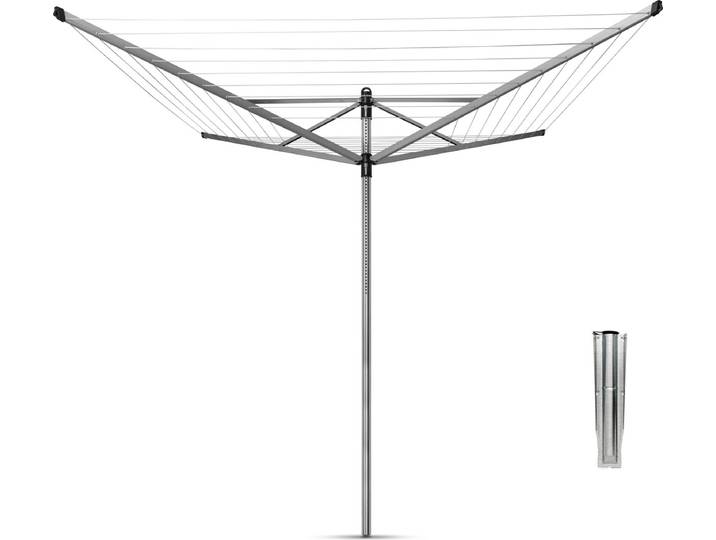 Brabantia Lift-O-Matic Droogmolen - met Metalen Grondanker - 60 m