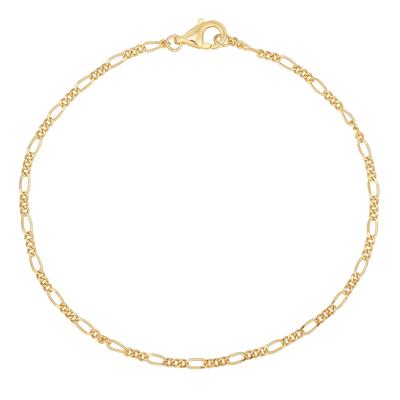 Armband RAFAELA DONATA "RD5058" Gr. 21, gold (gelbgold), Armbänder, Damen, 21, Silber 925 (Sterlingsilber), Armband