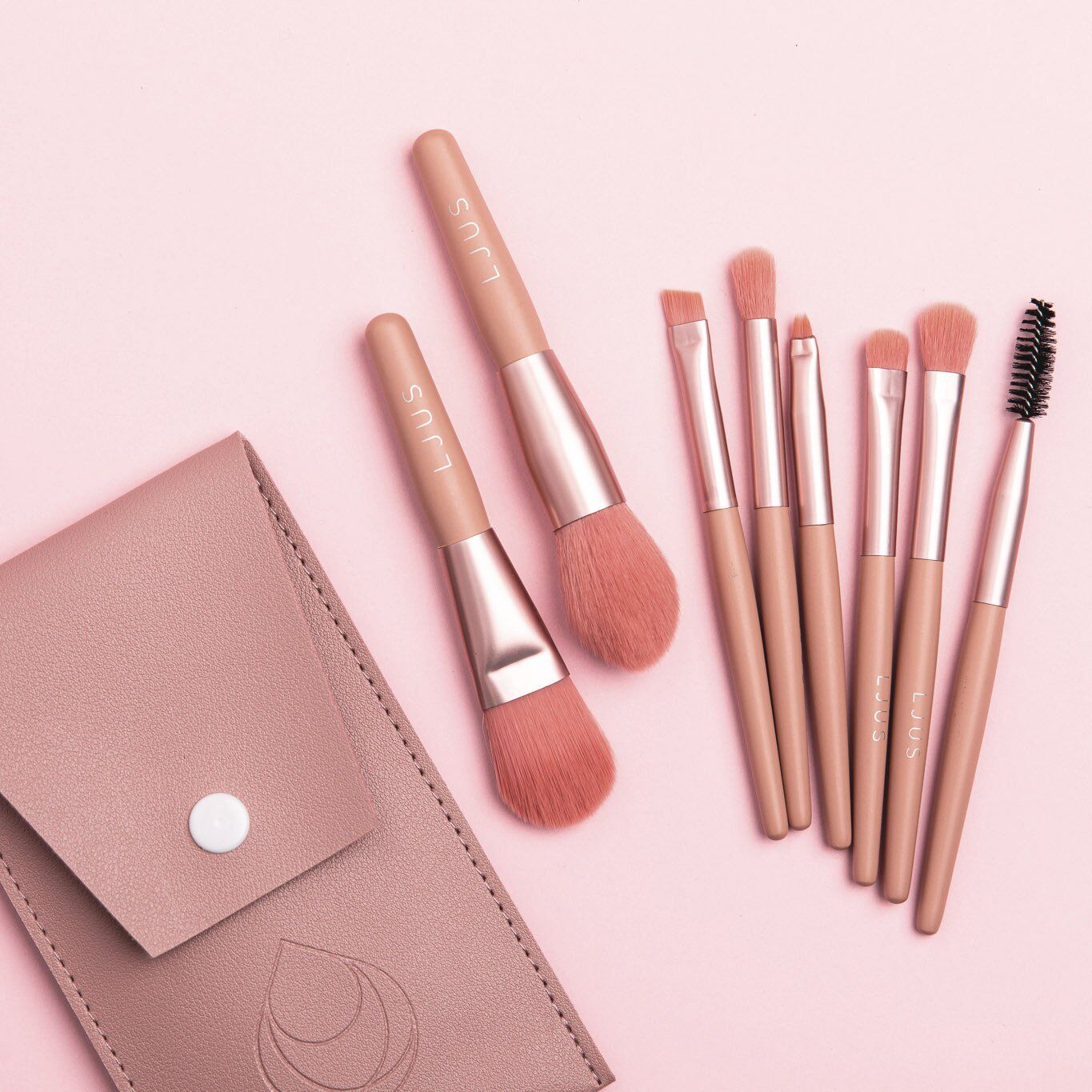 LJUS Travel Brush Gift Set