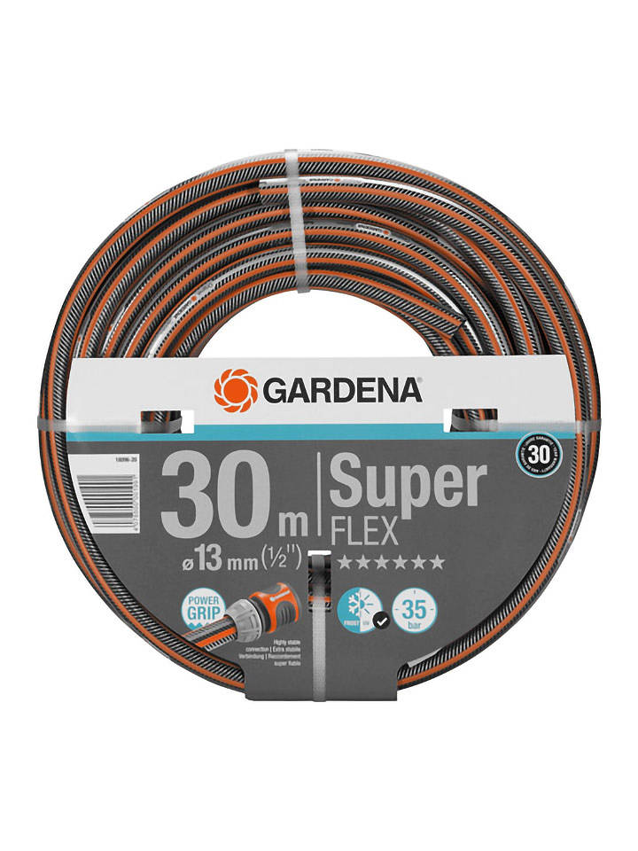 Gardena Gartenschlauch "Premium SuperFLEX" in Schwarz/ Orange - onesize