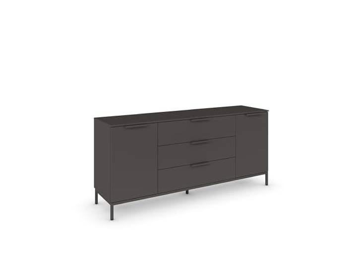 Rauch Möbel Flipp, Kommode, Farbe Graphit, Breite 160 cm