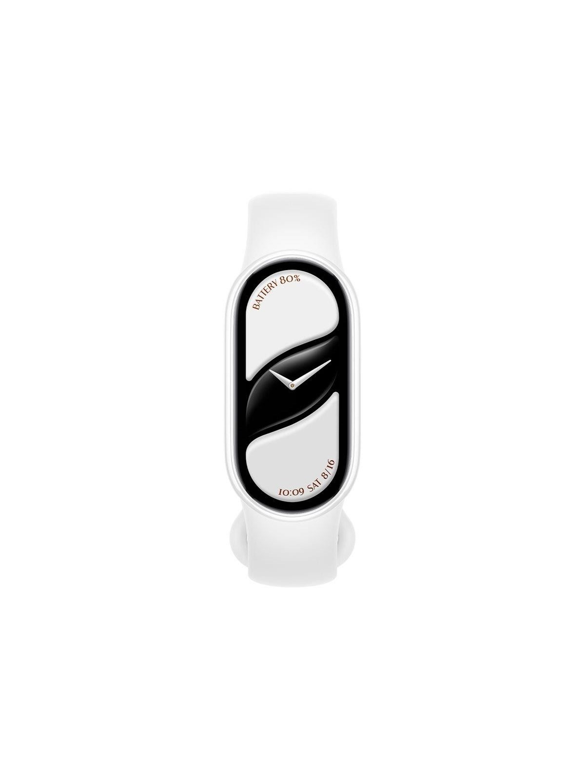 Xiaomi Smart Band 10 Ceramic Edition activity tracker with strap - pearl white