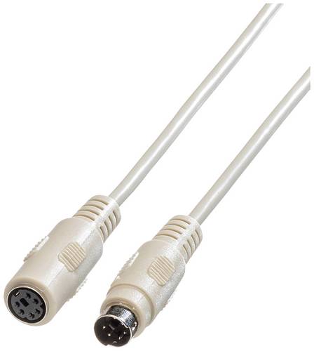 Roline PS/2 Tastatur/Maus Kabel 1.80 m Grau