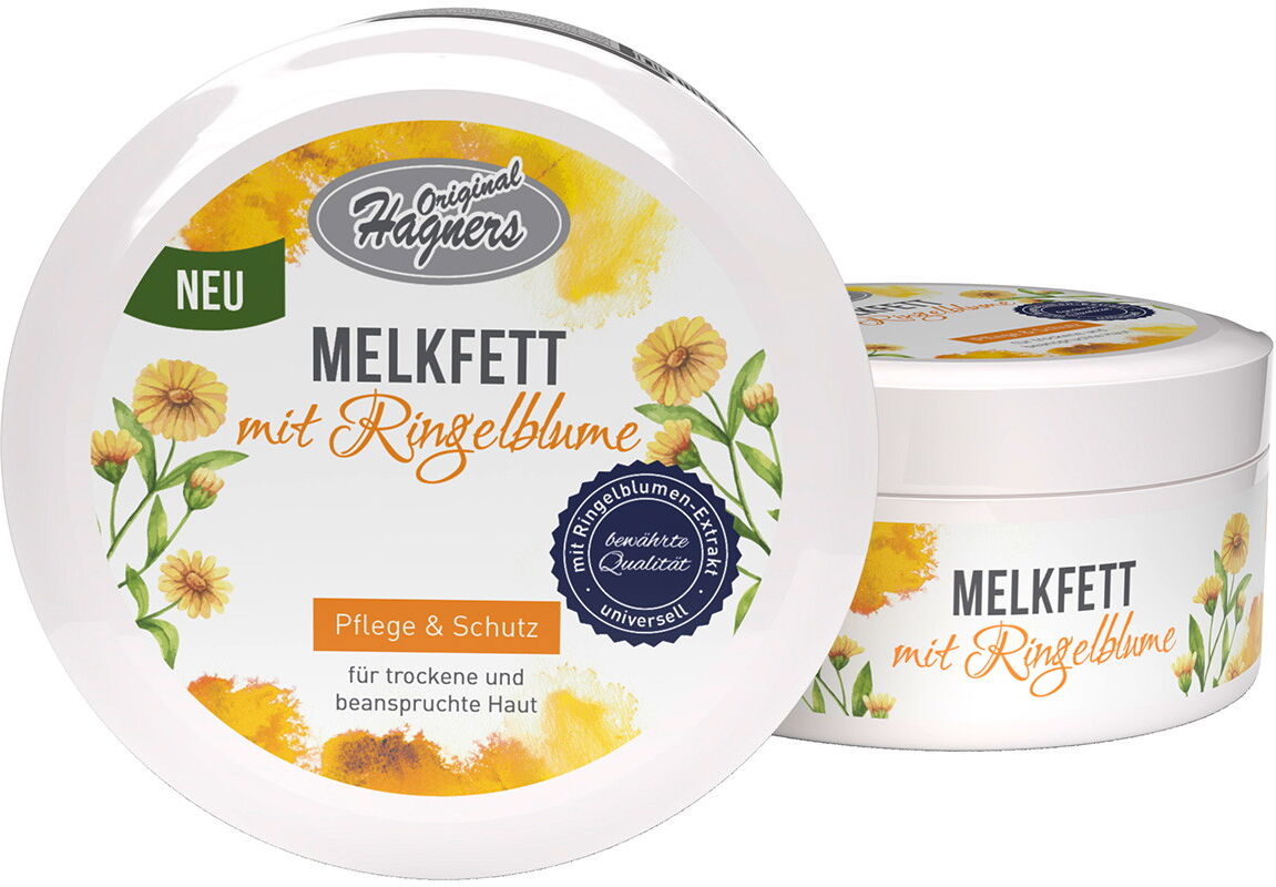 250ml Original Hagners Melkfett mit Ringelblume