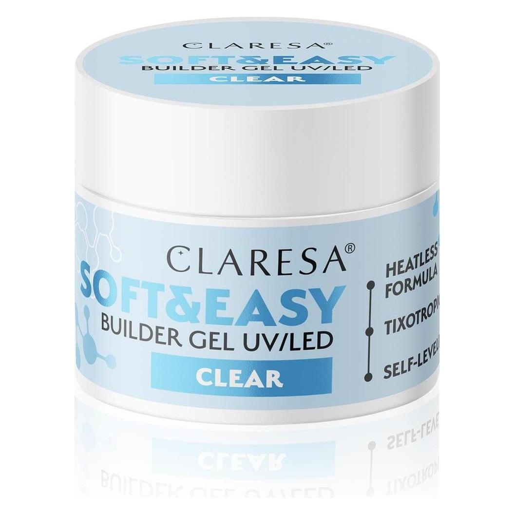 Claresa Soft&Easy Clear Builder Gel 45g (45 ml) (5903819815603)