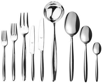 Mepra Acqua Flatware Set - 75 Pieces - Stainless Steel