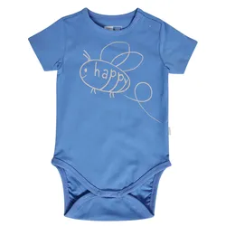 HUMMEL hmlGLADSOME BODY S/S silver lake blue  80
