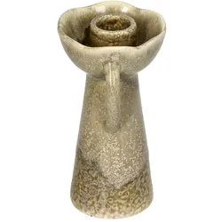 Kerzenhalter (LBH 8,50x7x13 cm) - grün - LBH 8,50x7x13 cm